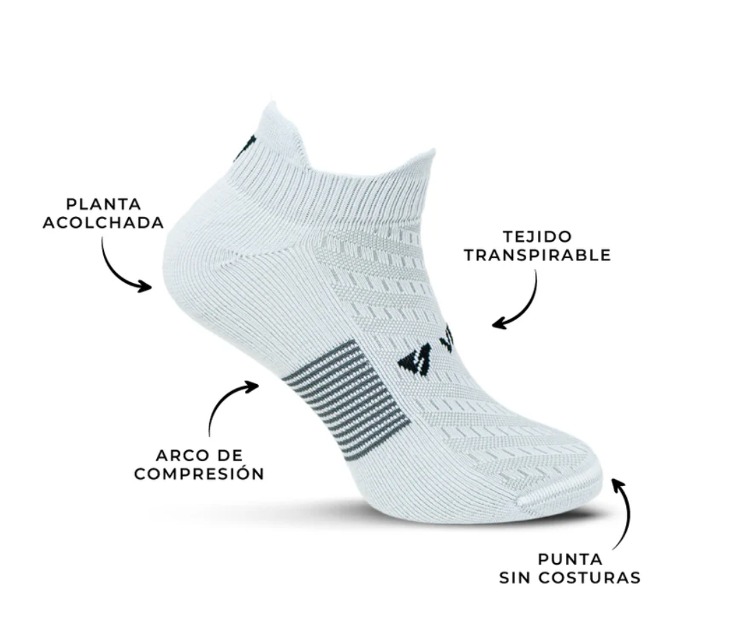 Calcetines Deportivos RED FUTURO con tecnología avanzada antiampollas y diseño ergonómico - Fuerza X el Futuro