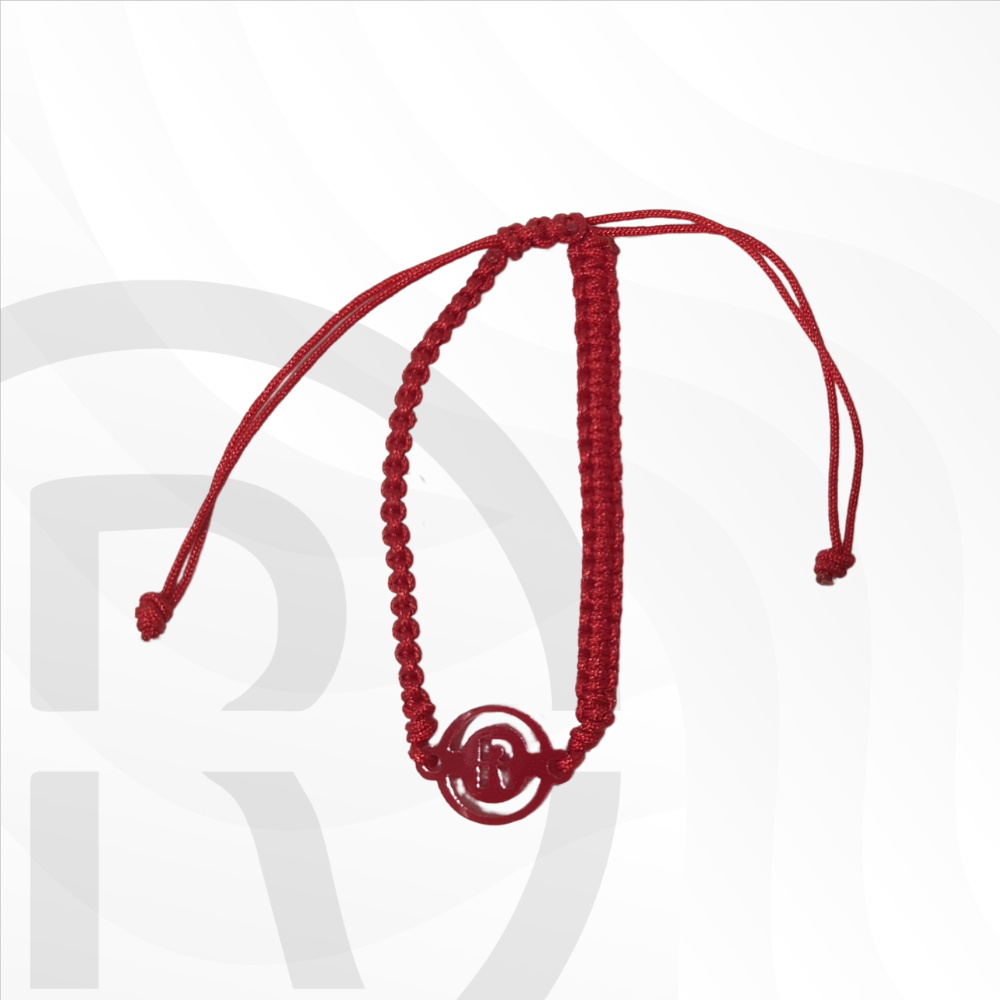 Pulsera Roja Extraordinaria RED FUTURO con diseño ajustable - Apoya al CAM 12