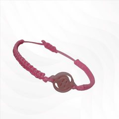 Pulsera ®eto ®osa RED FUTURO con diseño ajustable - Apoya a Grupo Reto Veracruz